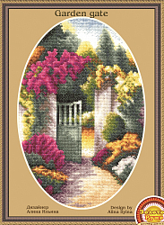Вышивка ВЭ-001 Садовая калитка Вышивка ВЭ-001 Садовая калитка