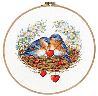 Вышивка РС-024 Птички в гнезде Вышивка РС-024 Птички в гнезде