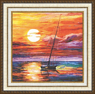 Вышивка 00-017 На закате