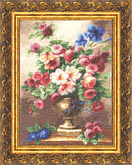 Вышивка ГН-004 Античные цветы