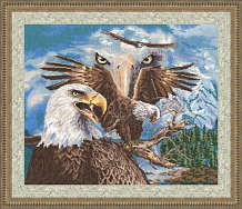 Вышивка ДЖ-030 Взор орла Вышивка ДЖ-030 Взор орла
