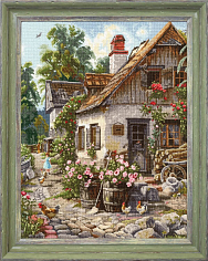 Вышивка ЛП-075 Бабушкин домик