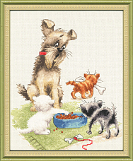 Вышивка ВК-036 Неожиданный визит