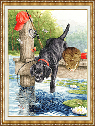 Вышивка НЛ-032 Ловись, рыбка!