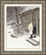 Вышивка МК-087 Первый снег. 1946